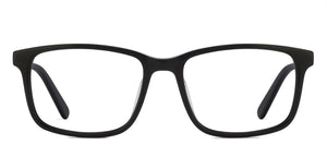 Black Rectangle Full Rim Unisex Eyeglasses by Vincent Chase Computer Glasses-132922
