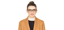 Load image into Gallery viewer, Black Rectangle Full Rim Unisex Eyeglasses by Vincent Chase Computer Glasses-132922