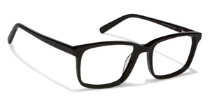 Black Rectangle Full Rim Unisex Eyeglasses by Vincent Chase Computer Glasses-132922