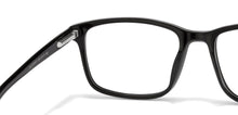 Load image into Gallery viewer, Black Rectangle Full Rim Unisex Eyeglasses by Vincent Chase Computer Glasses-132922