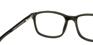 Black Rectangle Full Rim Unisex Eyeglasses by Vincent Chase Online-141701