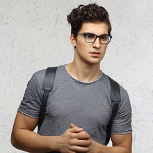 Load image into Gallery viewer, Black Rectangle Full Rim Unisex Eyeglasses by Vincent Chase VC-116439