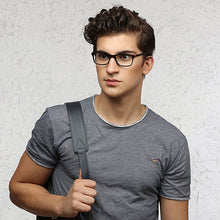 Load image into Gallery viewer, Black Rectangle Full Rim Unisex Eyeglasses by Vincent Chase Online-116441