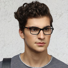 Load image into Gallery viewer, Black Rectangle Full Rim Unisex Eyeglasses by Vincent Chase Online-116441