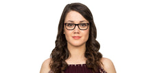 Load image into Gallery viewer, Black Rectangle Full Rim Unisex Eyeglasses by Vincent Chase Online-116441