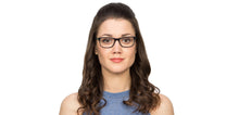 Load image into Gallery viewer, Grey Rectangle Full Rim Unisex Eyeglasses by Vincent Chase Online-116447