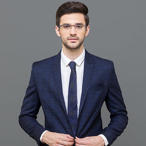 Grey Rectangle Half Rim Unisex Eyeglasses by Lenskart Air Online-120110