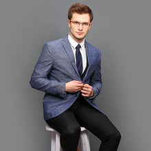 Load image into Gallery viewer, Grey Rectangle Half Rim Unisex Eyeglasses by Lenskart Air Online-116797