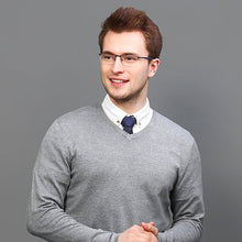 Load image into Gallery viewer, Gunmetal Rectangle Half Rim Unisex Eyeglasses by Vincent Chase VC-120102