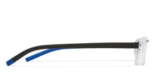 Load image into Gallery viewer, Silver Rectangle Rimless Unisex Eyeglasses by Lenskart Air Online-120137