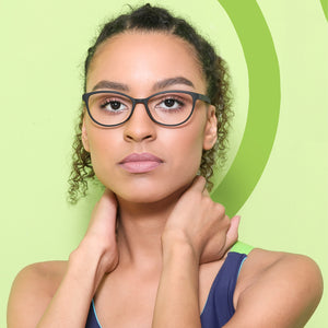 Black Cat Eye Full Rim Women Eyeglasses by Lenskart Air Online-117255
