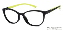 Load image into Gallery viewer, Black Cat Eye Full Rim Women Eyeglasses by Lenskart Air Online-117255