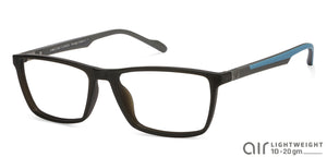 Grey Rectangle Full Rim Unisex Eyeglasses by Lenskart Air Online-117265