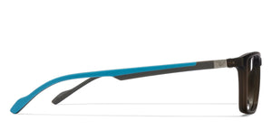 Grey Rectangle Full Rim Unisex Eyeglasses by Lenskart Air Online-117265