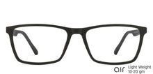 Load image into Gallery viewer, Grey Rectangle Full Rim Unisex Eyeglasses by Lenskart Air Online-117269