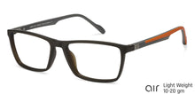 Load image into Gallery viewer, Grey Rectangle Full Rim Unisex Eyeglasses by Lenskart Air Online-117269