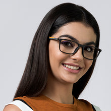 Load image into Gallery viewer, Grey Rectangle Full Rim Unisex Eyeglasses by Lenskart Air Online-117269