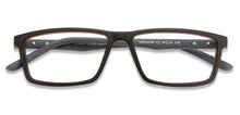 Load image into Gallery viewer, Brown Rectangle Full Rim Unisex Eyeglasses by Lenskart Air Online-117272