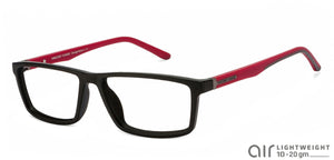 Black Rectangle Full Rim Unisex Eyeglasses by Lenskart Air Online-117273