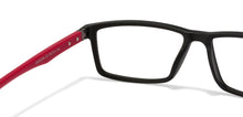 Load image into Gallery viewer, Black Rectangle Full Rim Unisex Eyeglasses by Lenskart Air Online-117273