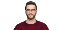 Load image into Gallery viewer, Black Rectangle Full Rim Unisex Eyeglasses by Lenskart Air Online-117273