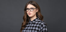 Load image into Gallery viewer, Brown Rectangle Full Rim Unisex Eyeglasses by Lenskart Air Online-117276