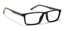 Load image into Gallery viewer, Brown Rectangle Full Rim Unisex Eyeglasses by Lenskart Air Online-117276