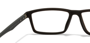 Brown Rectangle Full Rim Unisex Eyeglasses by Lenskart Air Online-117276