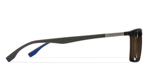 Grey Rectangle Full Rim Unisex Eyeglasses by Lenskart Air Online-117279