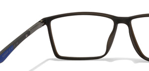 Grey Rectangle Full Rim Unisex Eyeglasses by Lenskart Air Online-117279