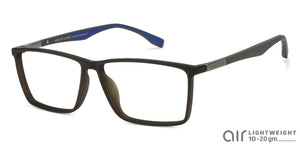 Grey Rectangle Full Rim Unisex Eyeglasses by Lenskart Air Online-117279