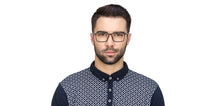 Load image into Gallery viewer, Grey Rectangle Full Rim Unisex Eyeglasses by Lenskart Air Online-117279