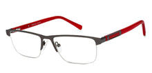 Load image into Gallery viewer, Gunmetal Rectangle Half Rim Unisex Eyeglasses by Vincent Chase Online-117948