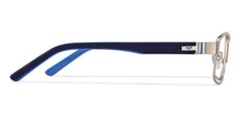 Load image into Gallery viewer, Silver Rectangle Full Rim Unisex Eyeglasses by Vincent Chase Online-117960