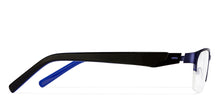 Load image into Gallery viewer, Blue Rectangle Half Rim Unisex Eyeglasses by Vincent Chase Online-117967
