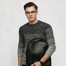 Load image into Gallery viewer, Blue Rectangle Half Rim Unisex Eyeglasses by Vincent Chase Online-117967