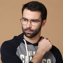 Load image into Gallery viewer, Gunmetal Square Full Rim Unisex Eyeglasses by Vincent Chase VC-117974