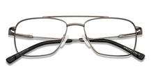 Load image into Gallery viewer, Gunmetal Square Full Rim Unisex Eyeglasses by Vincent Chase VC-117974