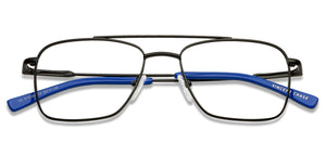 Black Square Full Rim Unisex Eyeglasses by Vincent Chase Online-117975