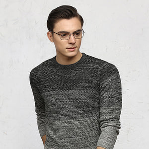 Brown Rectangle Full Rim Unisex Eyeglasses by Vincent Chase Online-117980