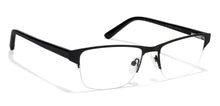 Load image into Gallery viewer, Black Rectangle Half Rim Unisex Eyeglasses by Vincent Chase Online-117981