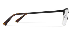 Black Wayfarer Half Rim Unisex Eyeglasses by Vincent Chase Online-118019