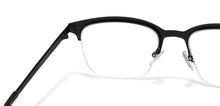 Load image into Gallery viewer, Black Wayfarer Half Rim Unisex Eyeglasses by Vincent Chase Online-118019