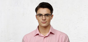 Gunmetal Wayfarer Full Rim Unisex Eyeglasses by Vincent Chase Online-118042