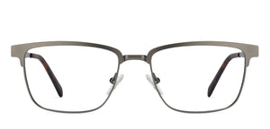 Gunmetal Wayfarer Full Rim Unisex Eyeglasses by Vincent Chase Online-118042