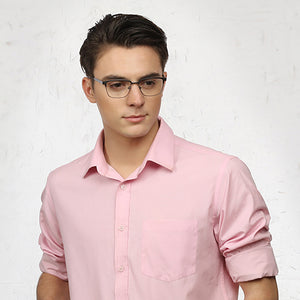 Gunmetal Wayfarer Full Rim Unisex Eyeglasses by Vincent Chase Online-118042