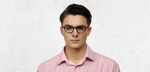 Brown Round Full Rim Unisex Eyeglasses by Vincent Chase Online-118141