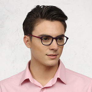 Brown Round Full Rim Unisex Eyeglasses by Vincent Chase Online-118141