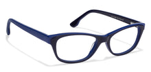 Load image into Gallery viewer, Blue Cat Eye Full Rim Women Eyeglasses by Vincent Chase VC-118144