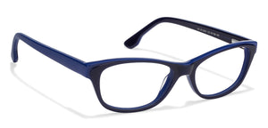Blue Cat Eye Full Rim Women Eyeglasses by Vincent Chase VC-118144